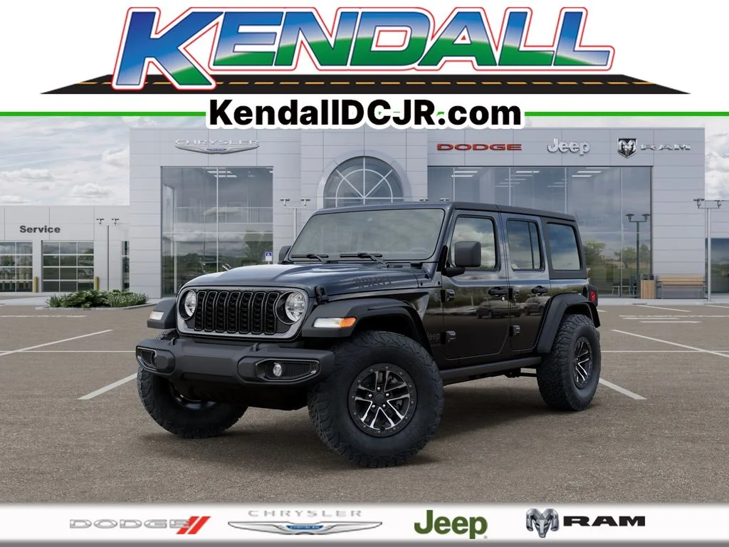 New 2026 Black Clear Coat Jeep Willys image 1