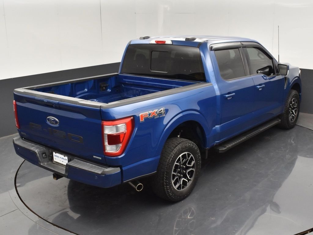 Used 2022 Blue Ford Lariat image 29