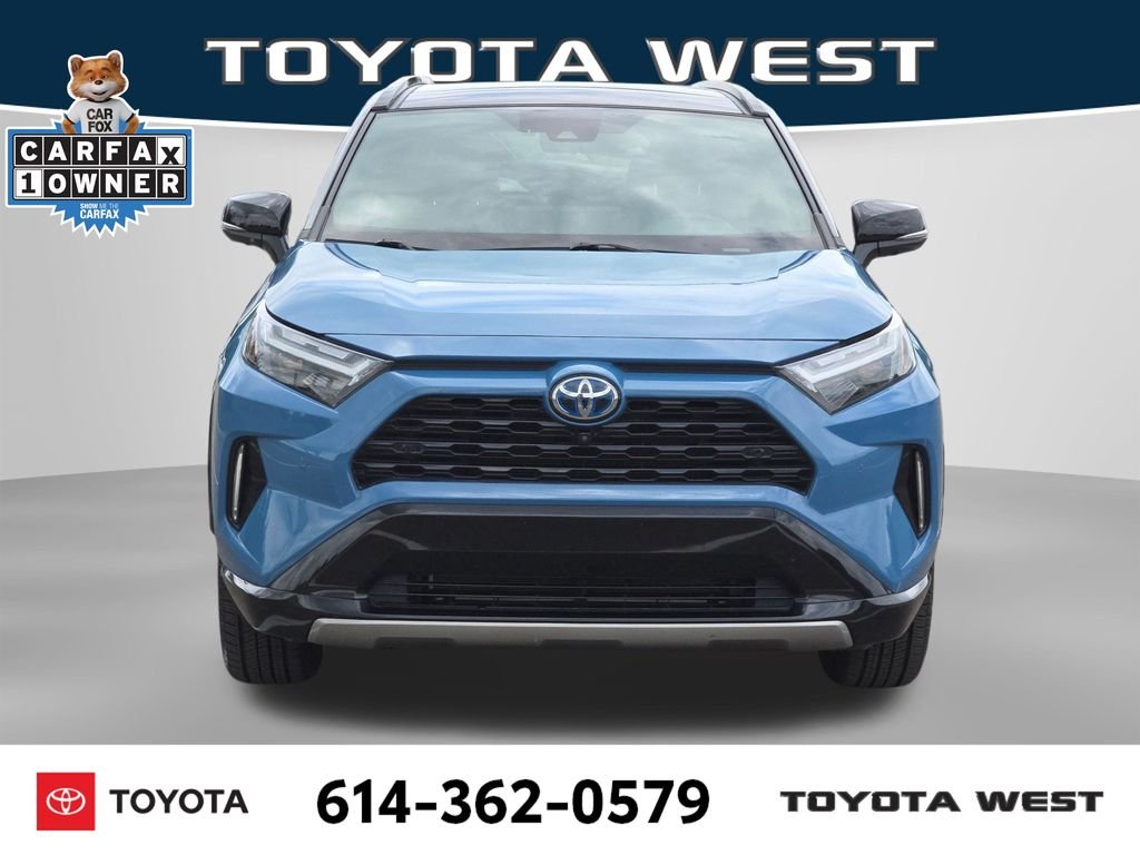 Used 2023 Blue Toyota XSE image 3