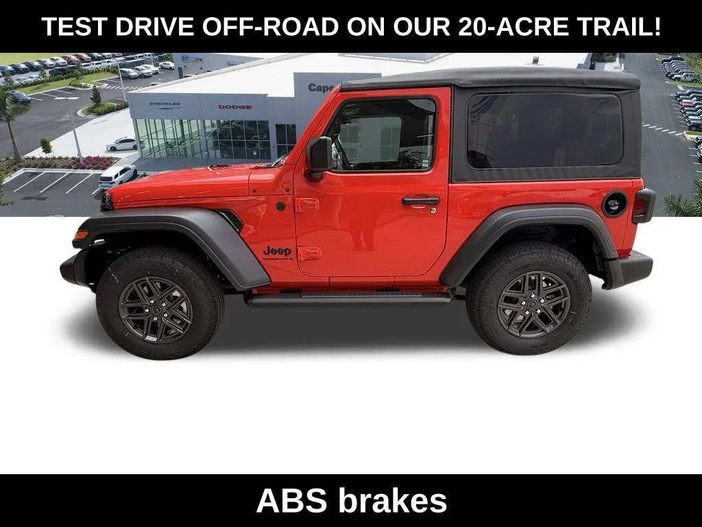 New 2026 Firecracker Red Clear-Coat Exterior Paint Jeep Sport image 8