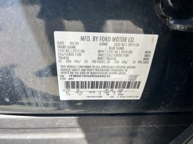 Used 2024 Blue Ford XLT image 13