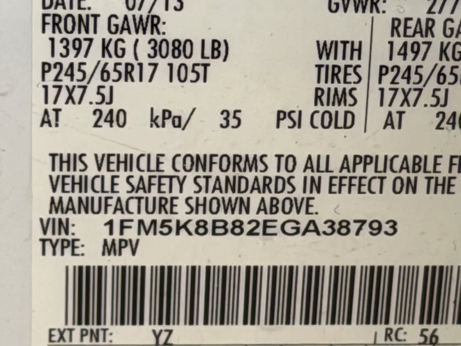 Used 2014 Oxford White Ford Base image 29