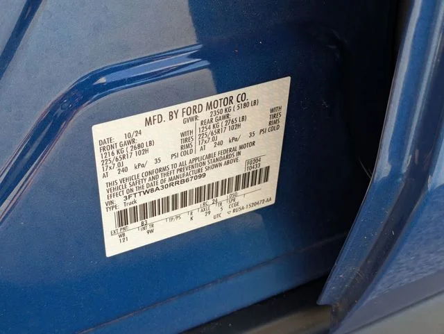 Used 2024 Blue Ford XL image 25