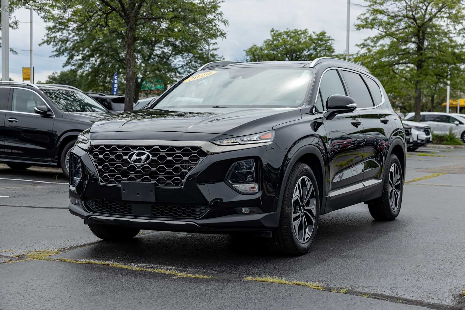 Used 2020 Twilight Black Hyundai Limited image 3