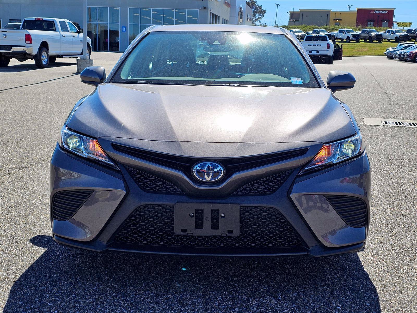 Used 2020 Predawn Gray Mica Toyota Hybrid SE image 2