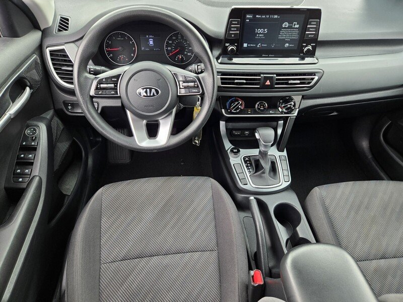 Used 2021 Blue Kia LX image 13
