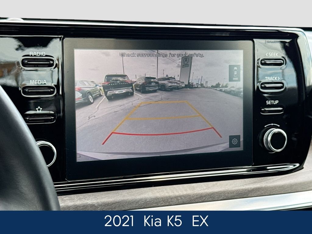 Used 2021 Black Kia EX image 32