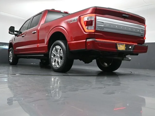 Certified Used 2021 Red Ford Platinum image 42