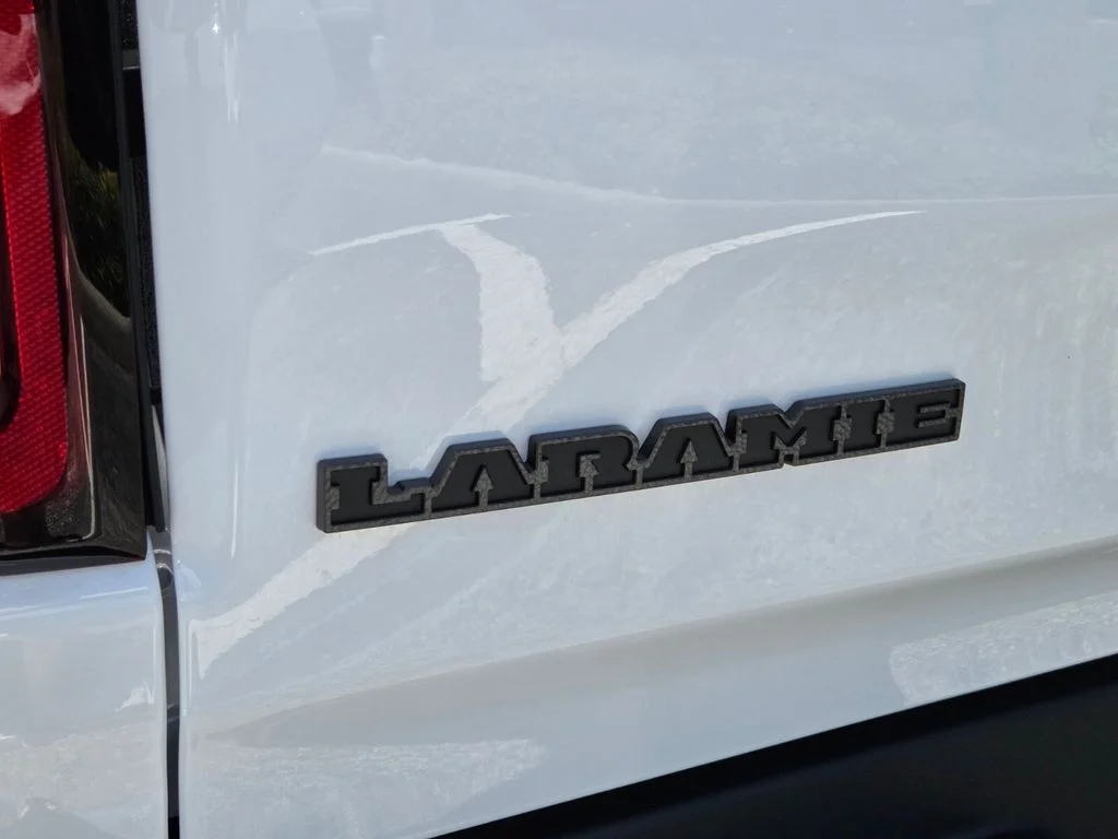 New 2026 Bright White Clear-Coat Exterior Paint RAM Laramie image 12