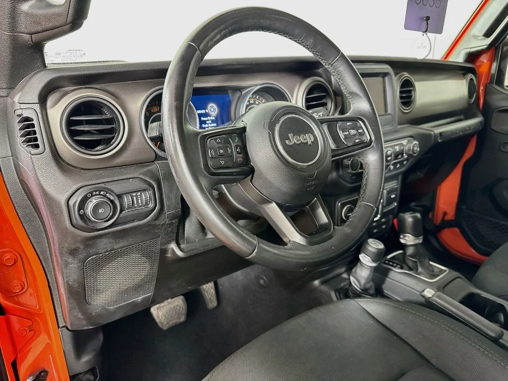 Used 2018 Orange Jeep Unlimited Sport S image 9