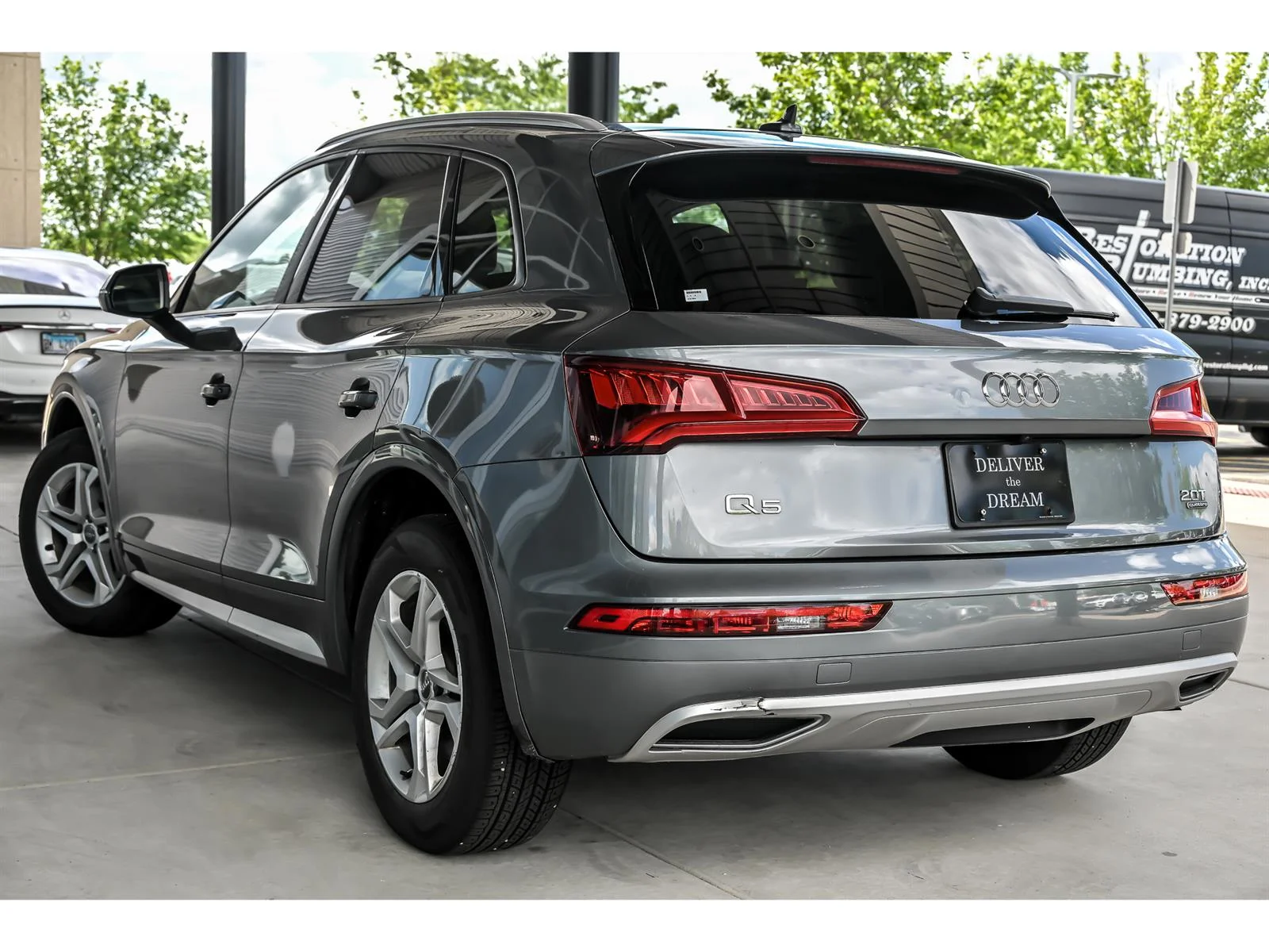 Used 2018 Gray Audi 2.0T quattro Premium image 3