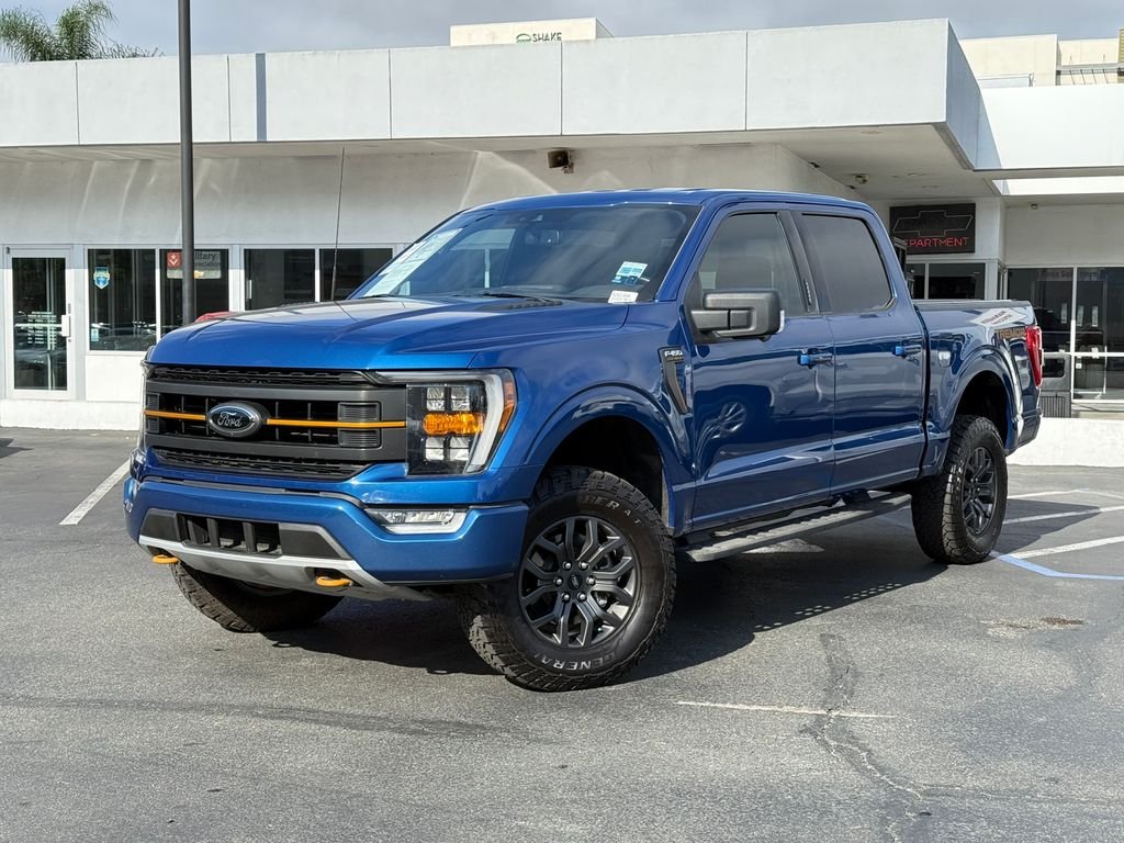 Used 2022 Blue Ford Tremor image 2