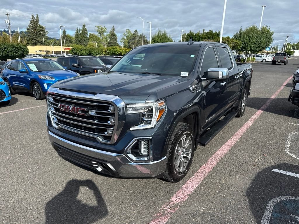 Used 2021 Dark Sky Metallic GMC SLT image 3