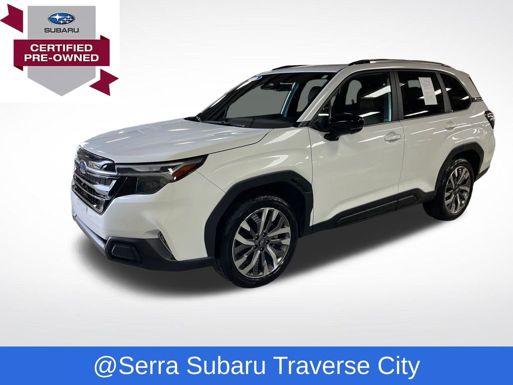 Certified Used 2026 White Subaru Touring image 1