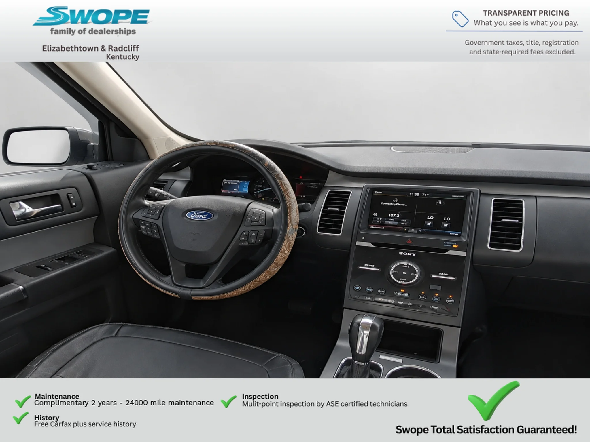Used 2015 Tuxedo Black Metallic Ford Limited image 20