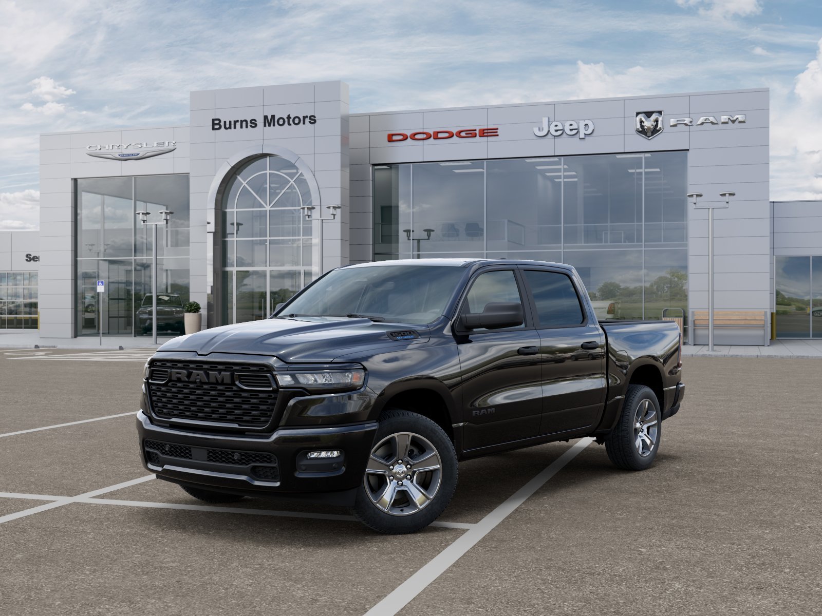 New 2026 Diamond Black Crystal Pearl-Coat Exterior Paint RAM Express image 27