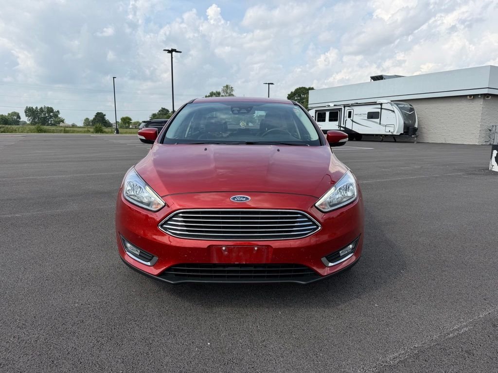 Used 2018 Red Ford Titanium image 2