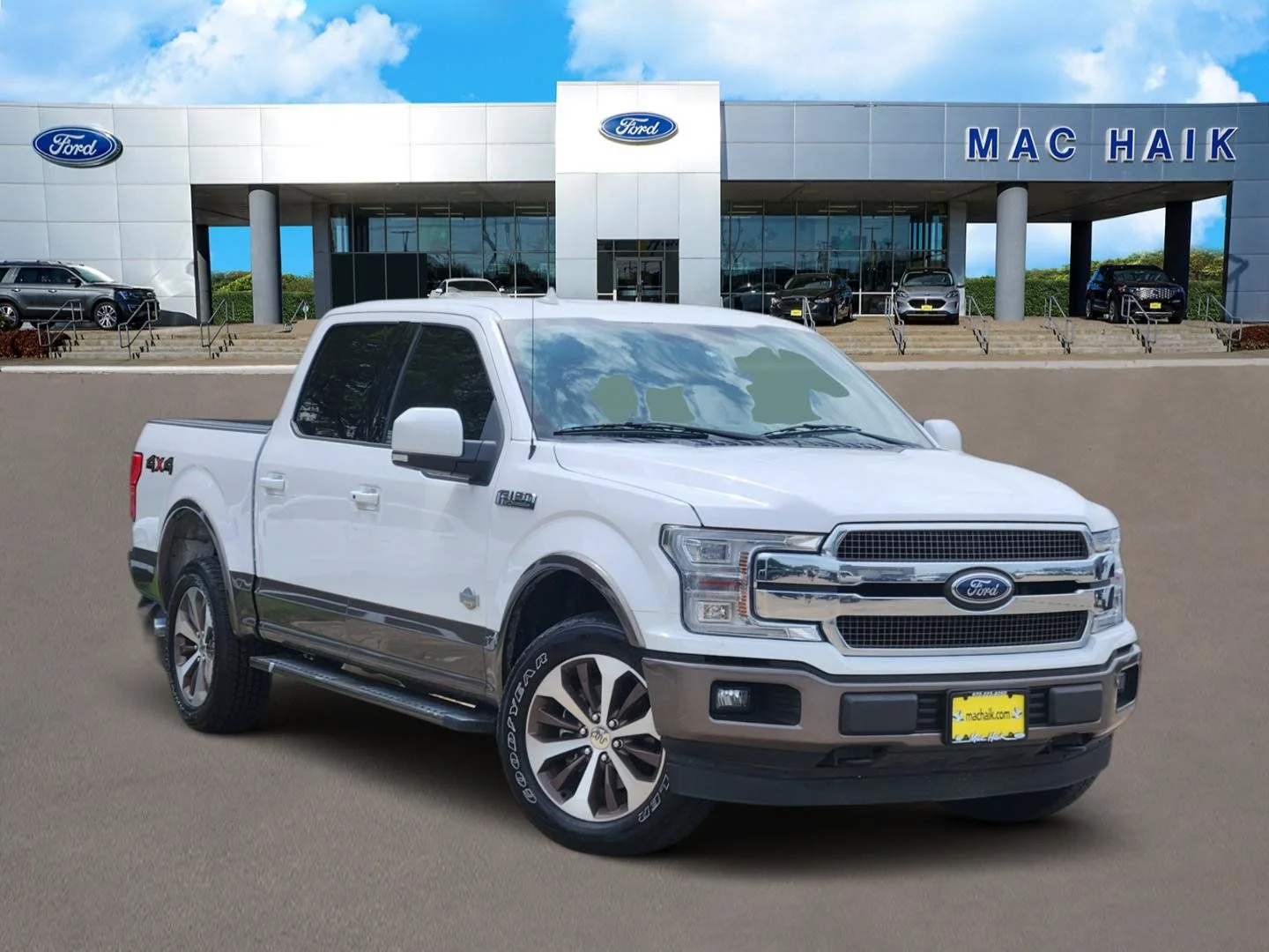 Used 2020 White Ford King Ranch image 1