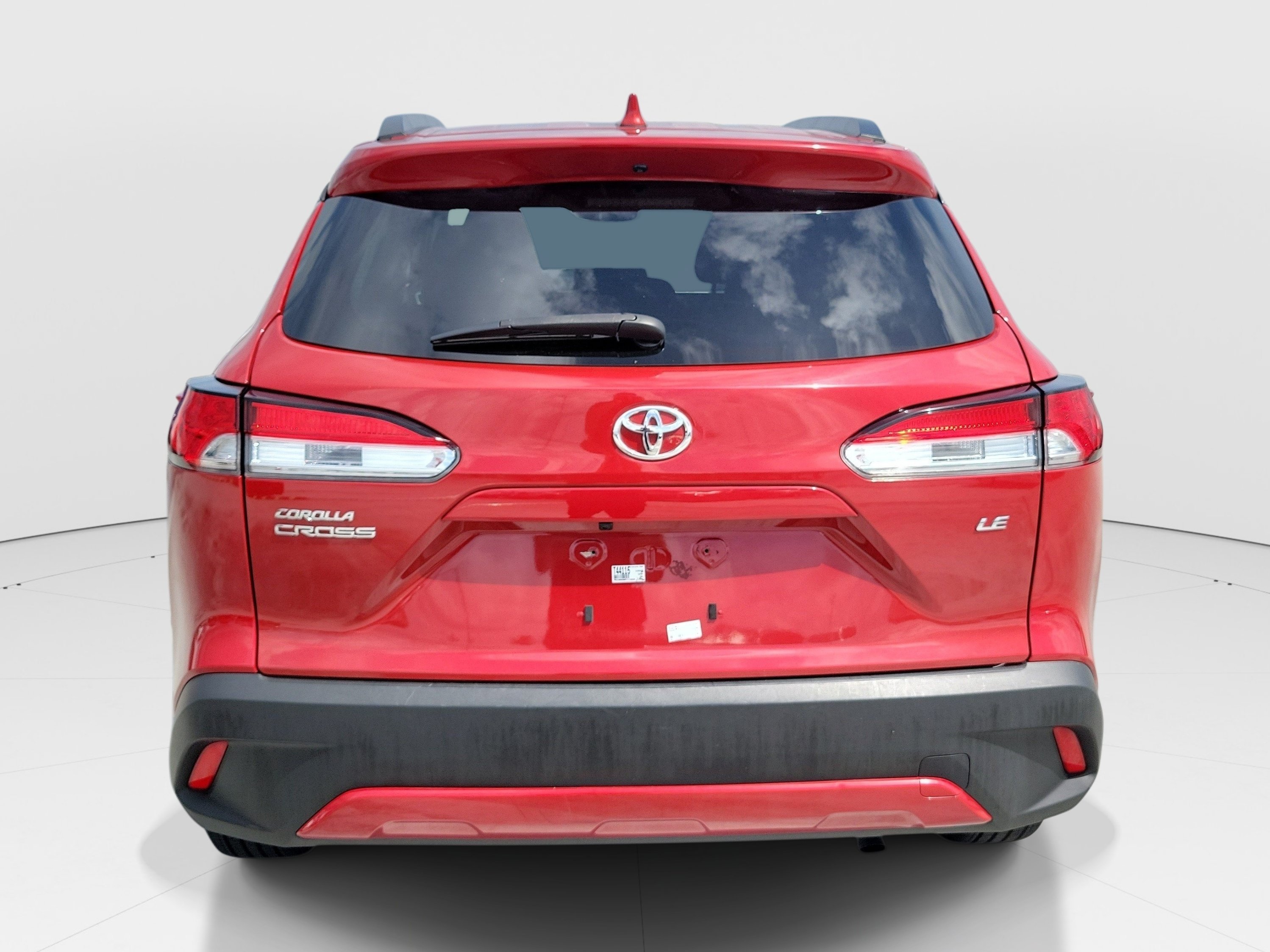 Certified Used 2024 Barcelona Red Metallic Toyota LE image 5
