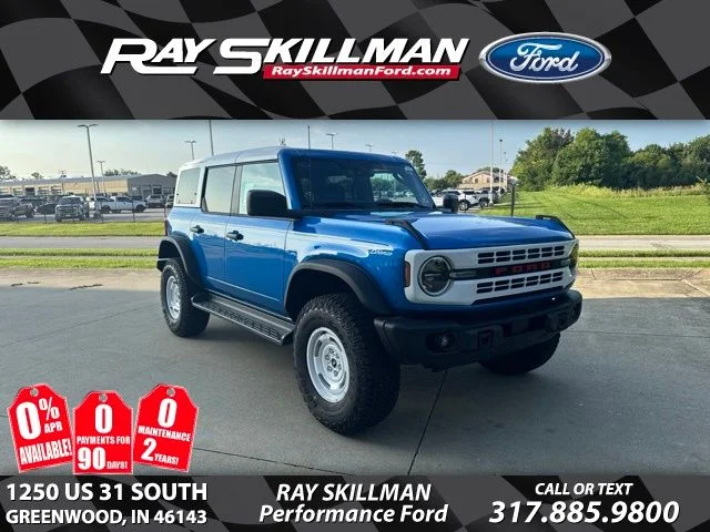 New 2026 Velocity Blue Metallic Ford Heritage Edition image 1