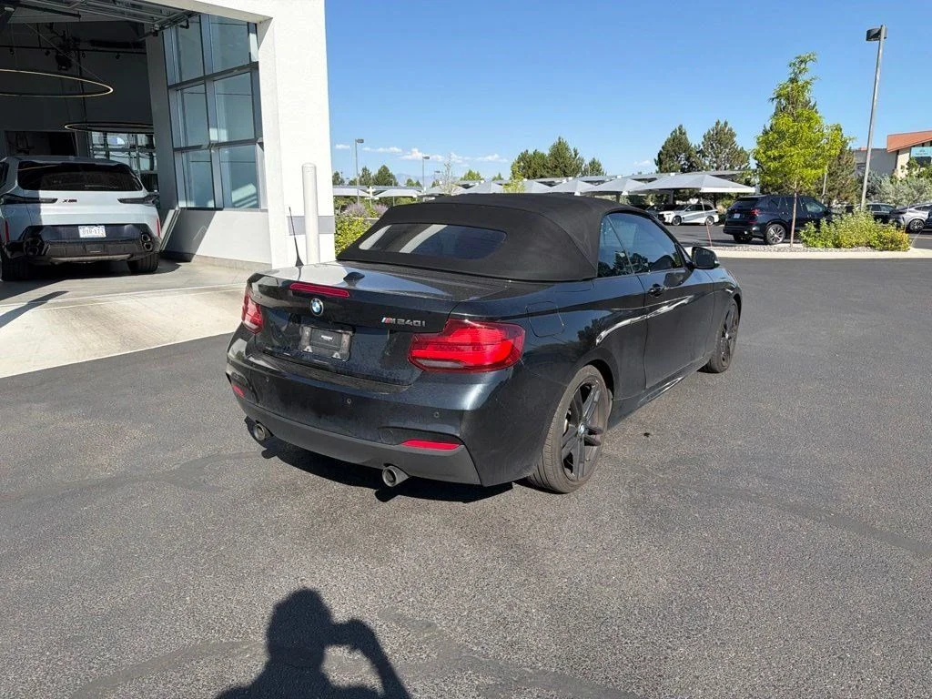 Used 2020 Black Sapphire Metallic BMW M240i image 5