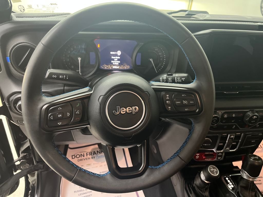 Used 2024 Black Jeep Rubicon 4xe image 16