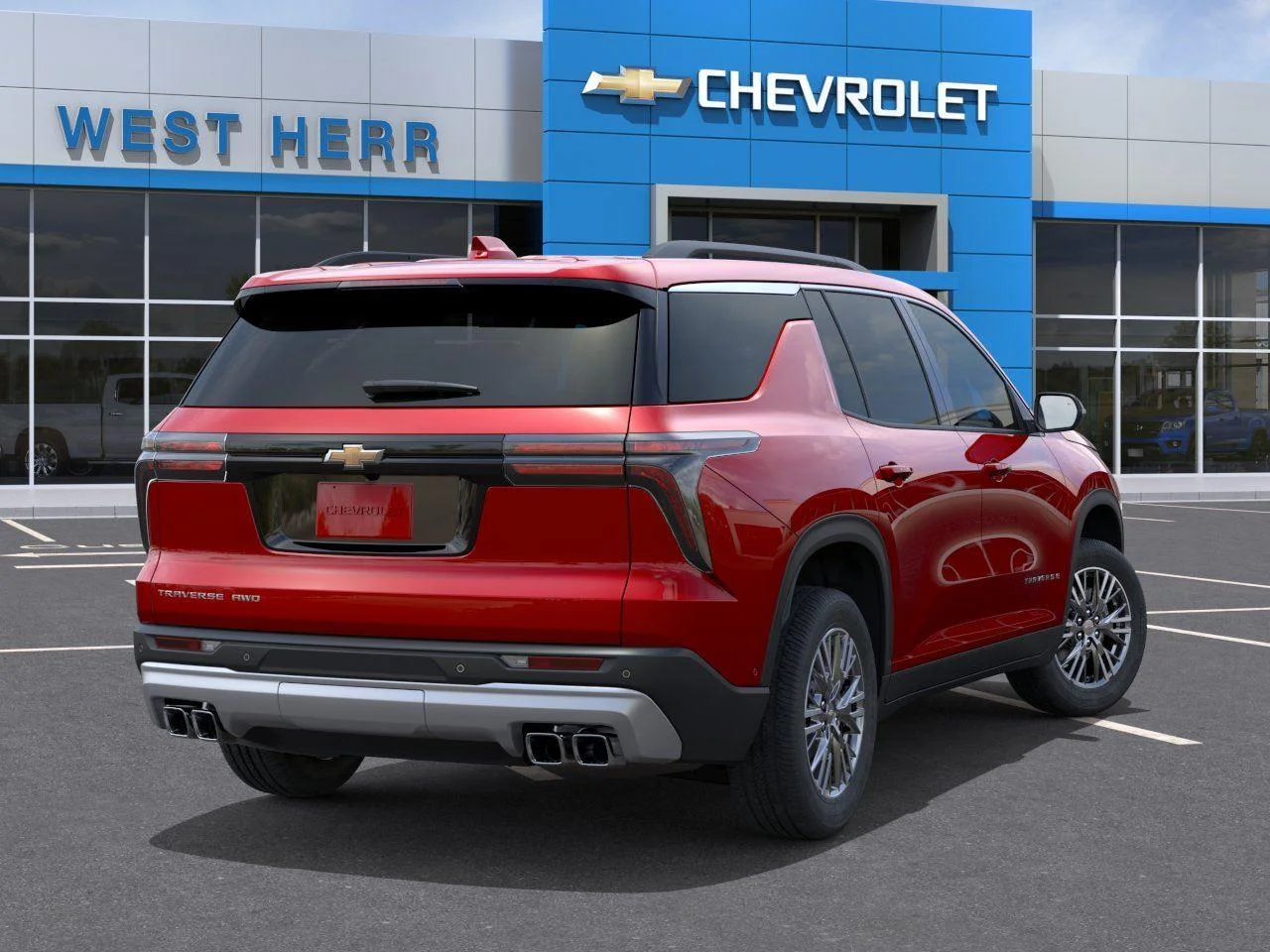 New 2026 Radiant Red Tintcoat Chevrolet LT image 4