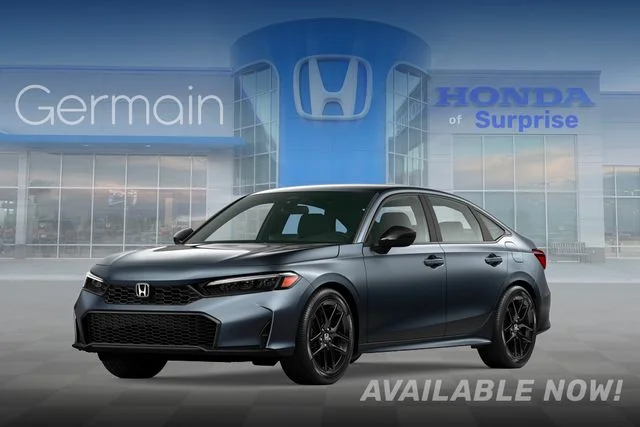 New 2026 Meteorite Gray Metallic Honda Sport Sedan image 1