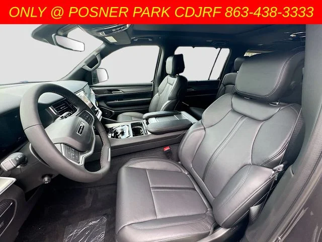 New 2026 Baltic-Gray Metallic Clear-Coat Exterior Paint Jeep Grand Wagoneer image 22