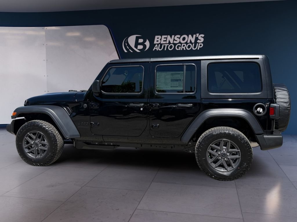 New 2026 Black Clearcoat Jeep Sport RHD image 2