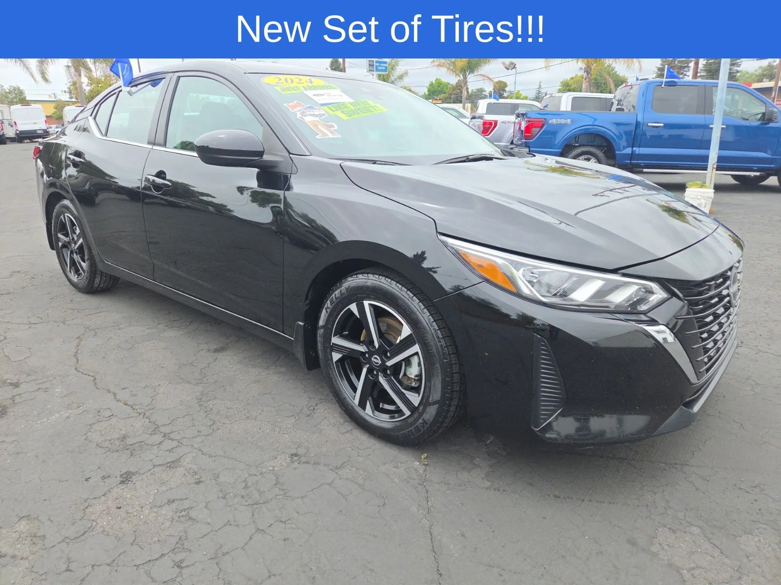 Certified Used 2024 Black Nissan SV image 1