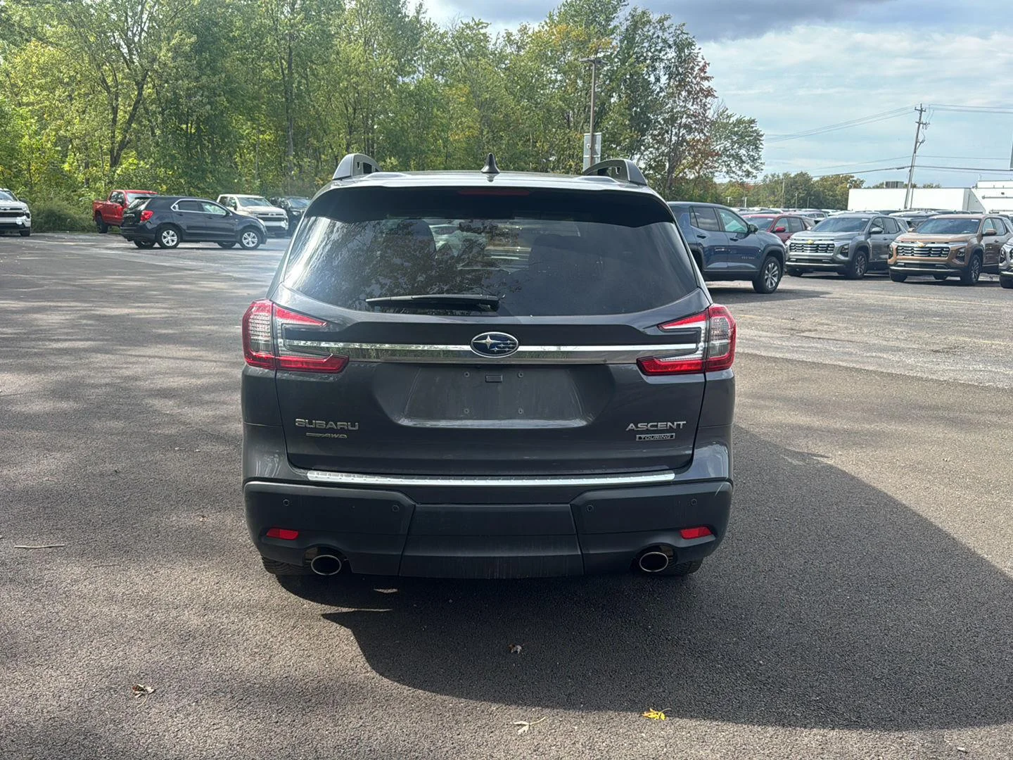 Used 2023 Magnetite Gray Metallic Subaru Touring image 7