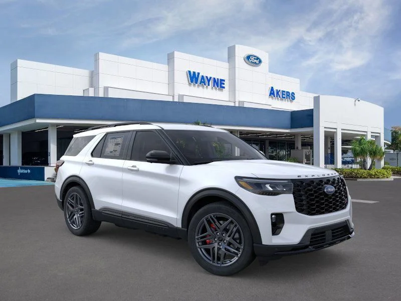 New 2026 Star White Metallic Tri-Coat Ford ST image 8