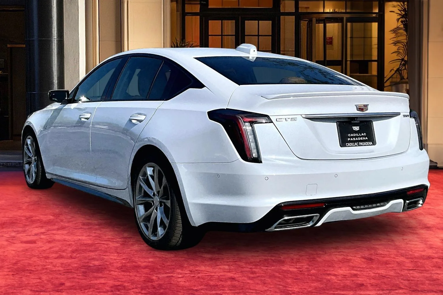 New 2026 Vibrant White Tricoat Cadillac Sport image 4