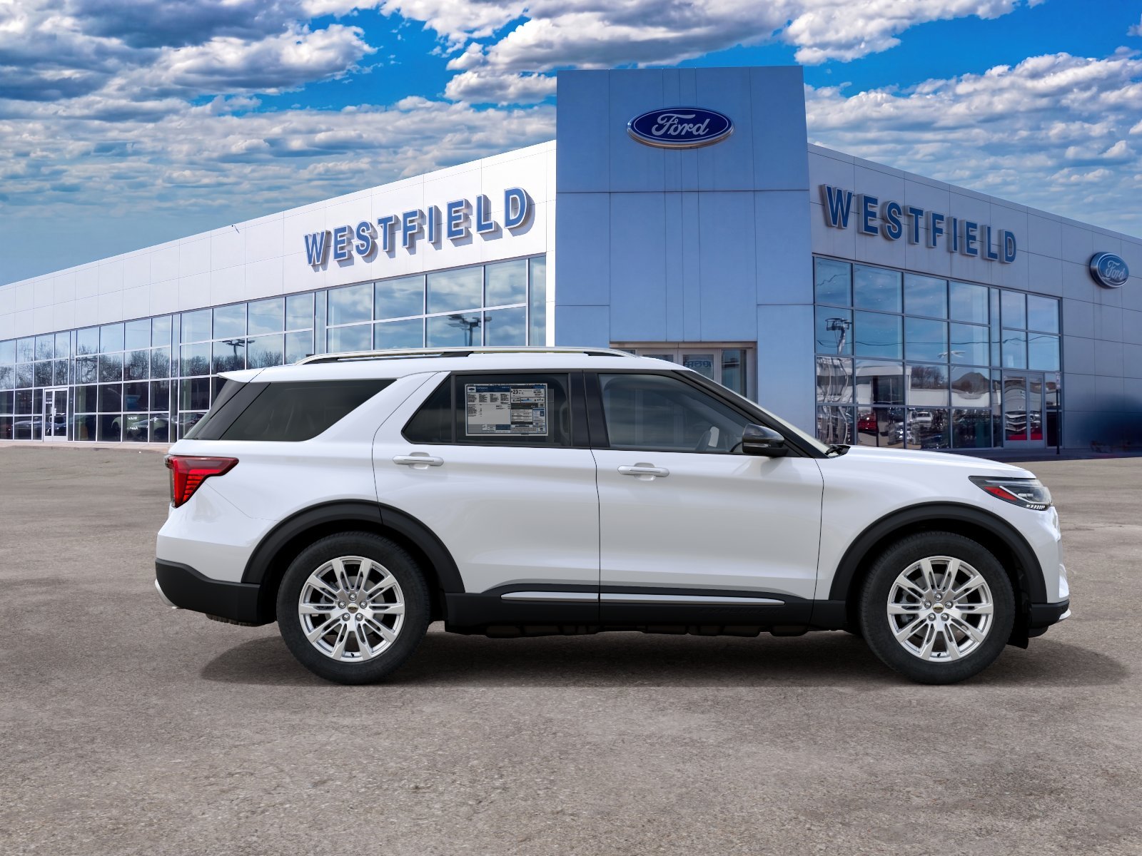 New 2027 Star White Metallic Tri-Coat Ford Platinum™ image 28