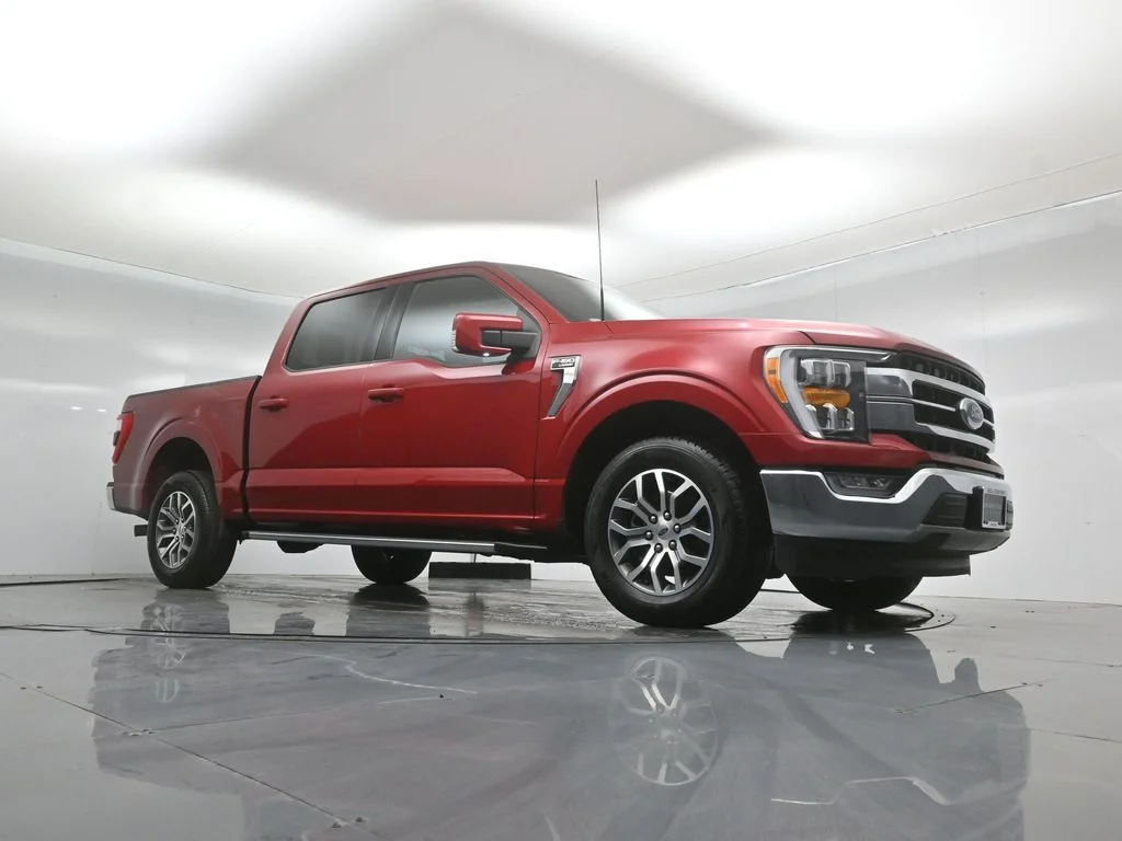 Certified Used 2022 Red Ford Lariat image 47