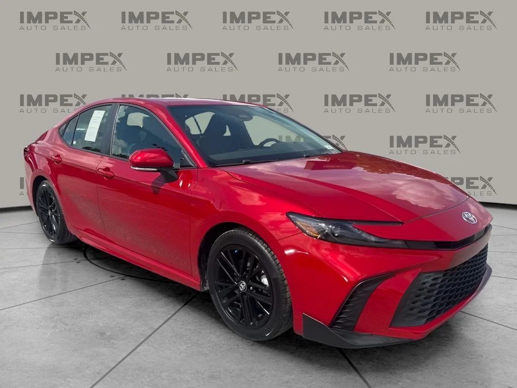 Used 2025 Red Toyota SE image 7