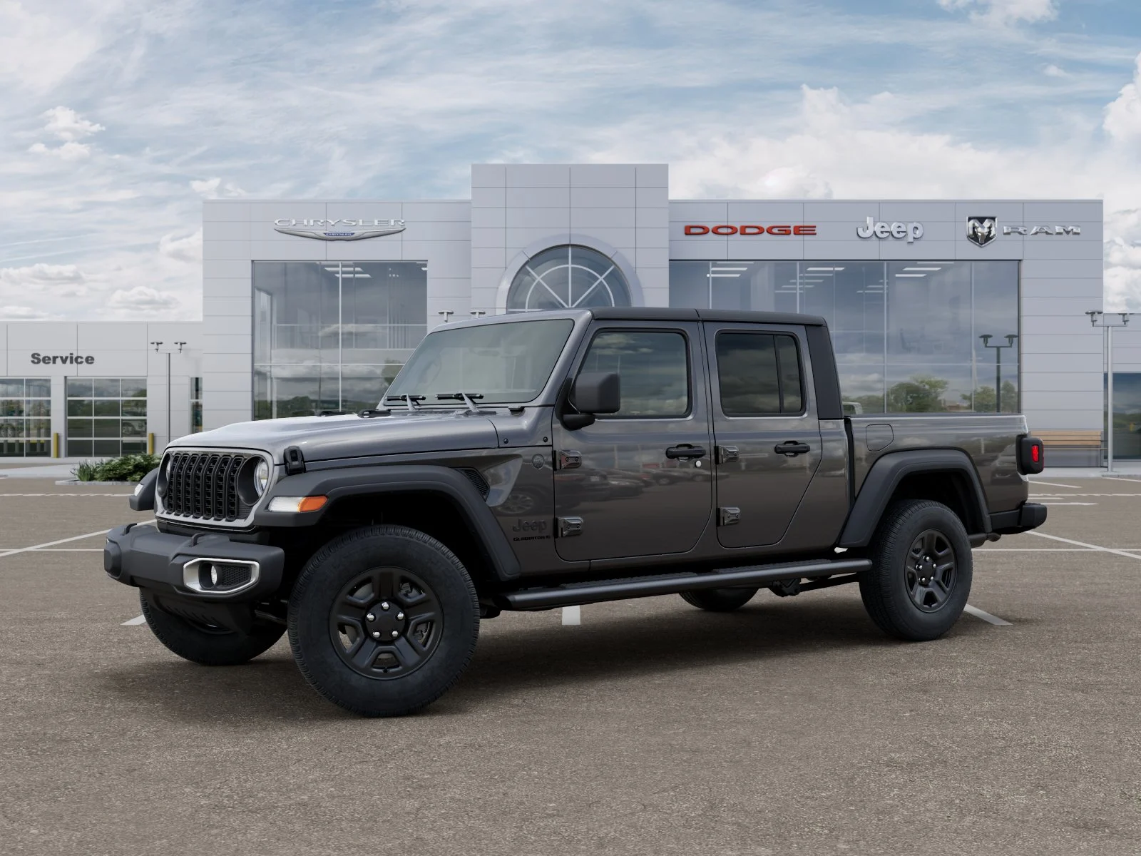 New 2026 Granite Crystal Metallic Clear-Coat Exterior Paint Jeep Sport image 29