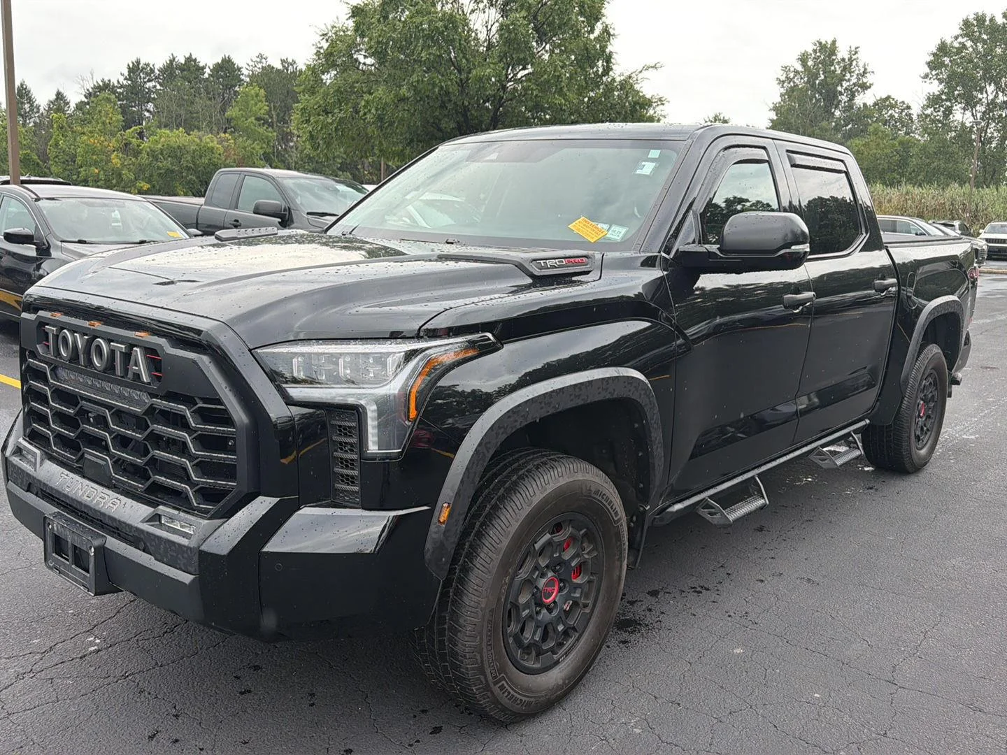 Used 2023 Midnight Black Metallic Toyota TRD Pro HV image 3