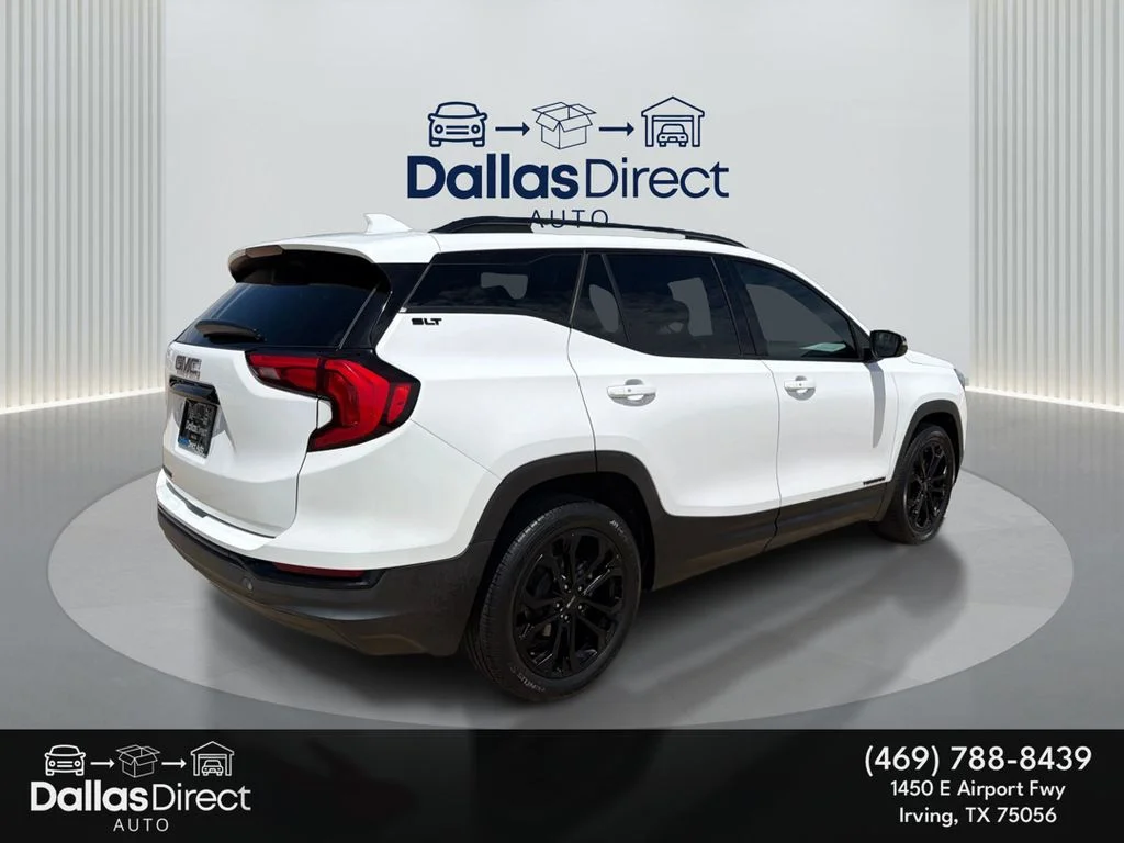Used 2021 Summit White GMC SLT image 6