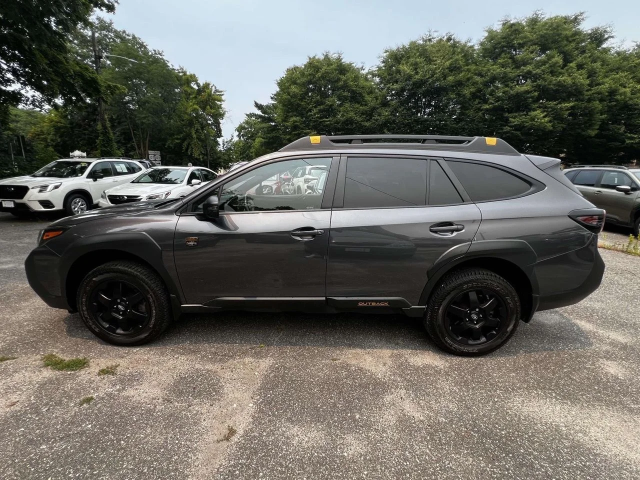 Used 2023 Magnetite Gray Metallic Subaru Wilderness image 3