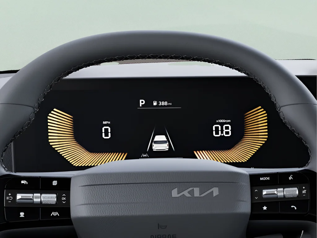 New 2027 Ivory Silver Kia EX image 16