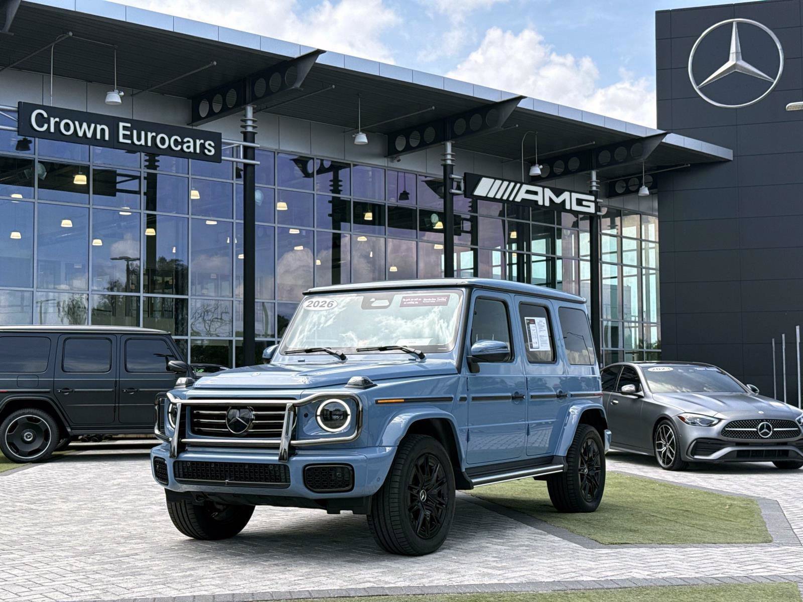 Certified Used 2026 MANUFAKTUR Signature China Blue Mercedes-Benz G 550 image 1
