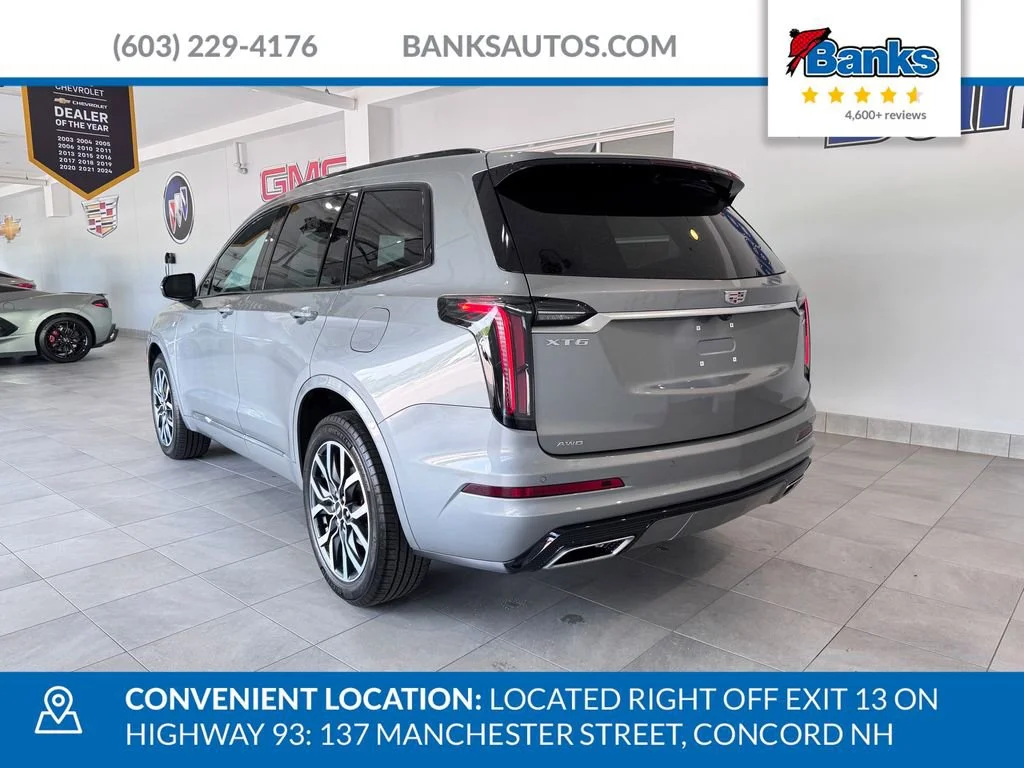 Used 2024 Argent Silver Metallic Cadillac Sport image 5