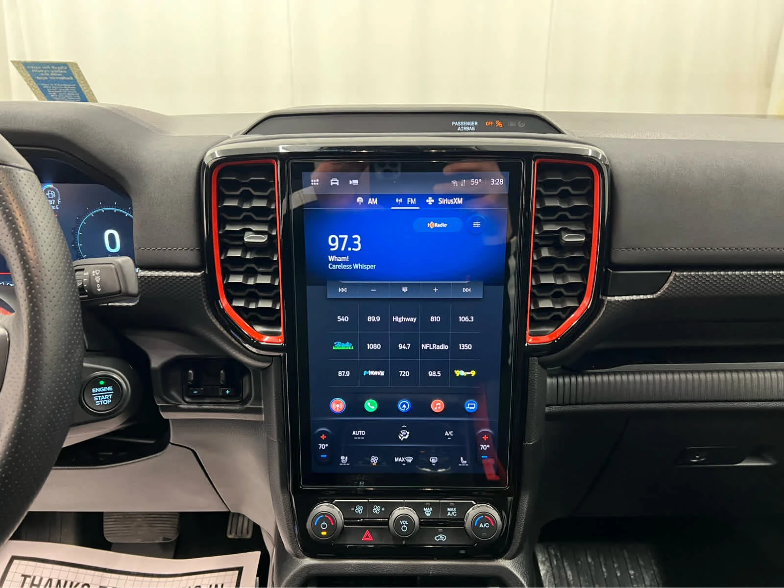 Used 2024 Azure Gray Metallic Tri-Coat Ford Raptor image 27