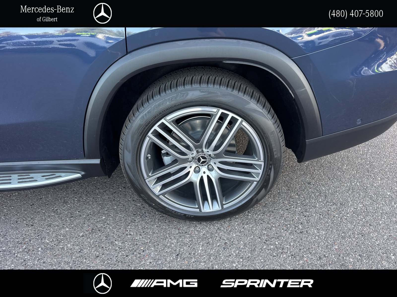 New 2026 Twilight Blue Metallic Mercedes-Benz GLS 450 image 8