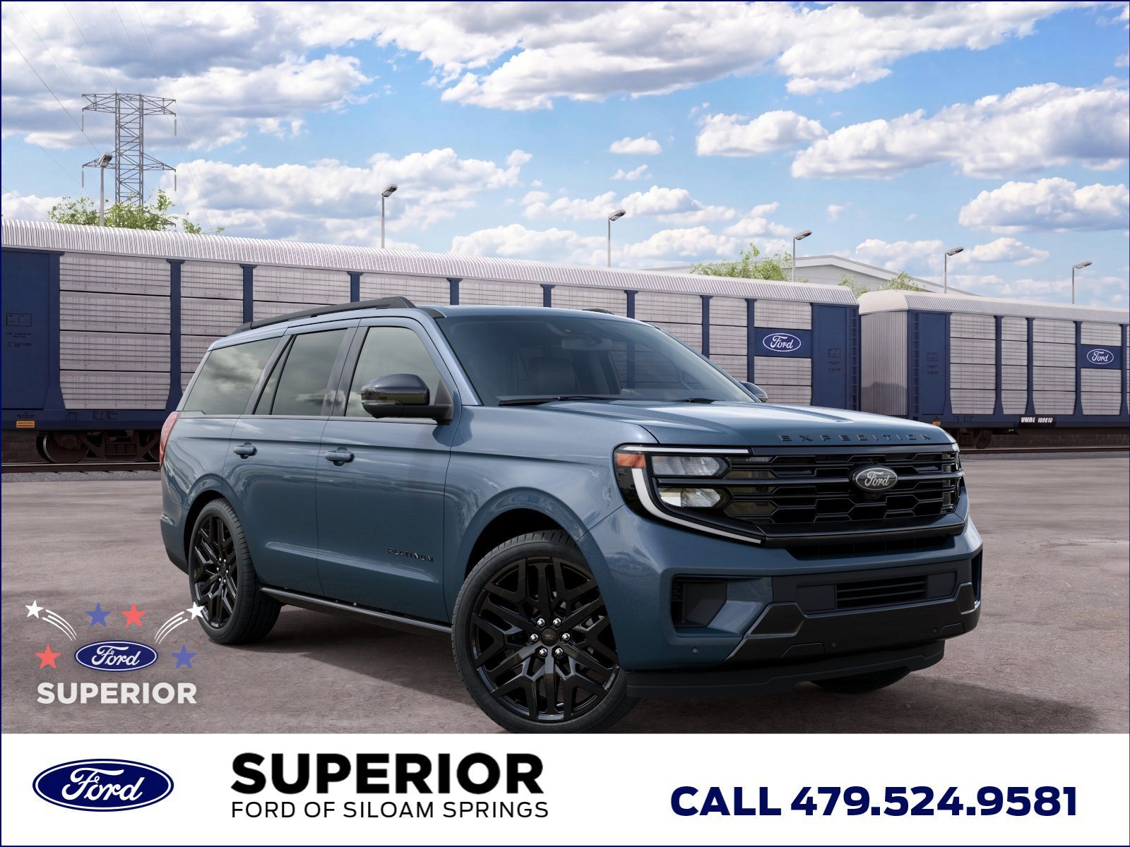New 2027 Nocturnal Blue Ford Platinum image 4