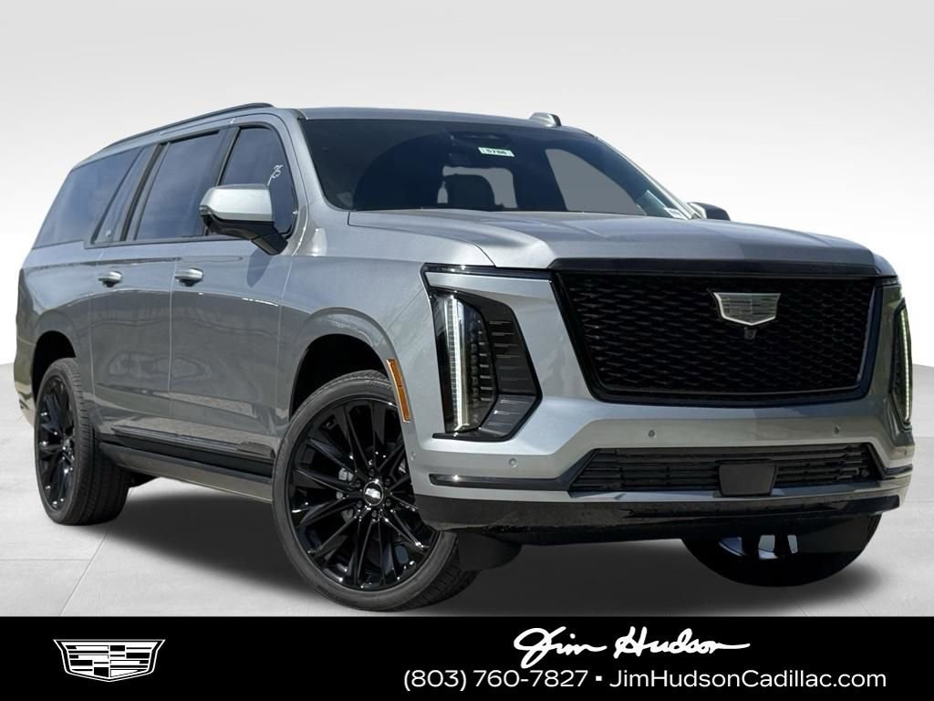 Argent Silver Metallic 2026 Cadillac Escalade ESV Platinum Sport 4WD SUV / Crossover Four-Wheel Drive