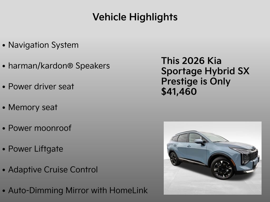 New 2026 Heritage Blue Kia SX Prestige image 30