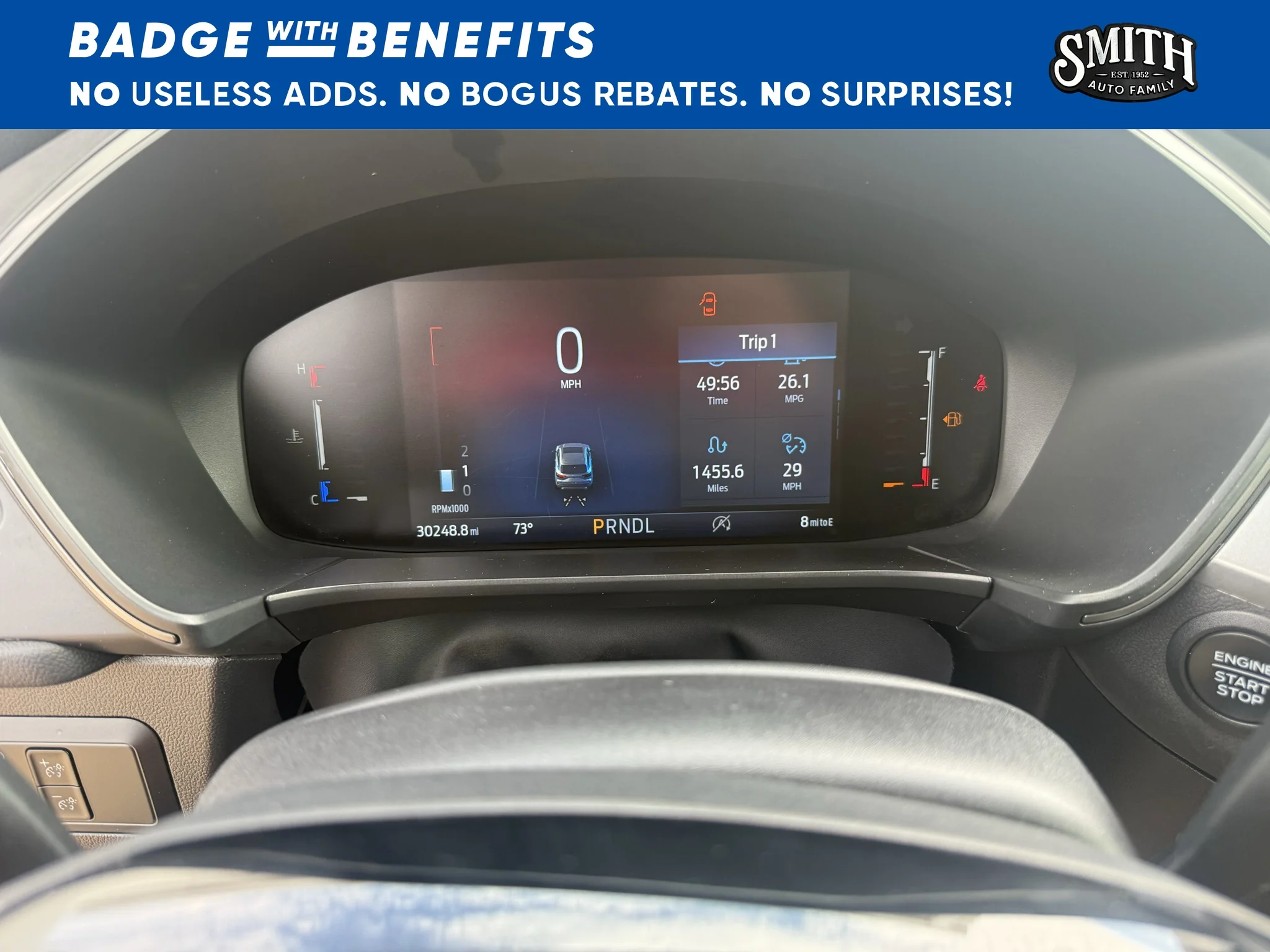 Used 2024 Vapor Blue Metallic Ford Active image 15